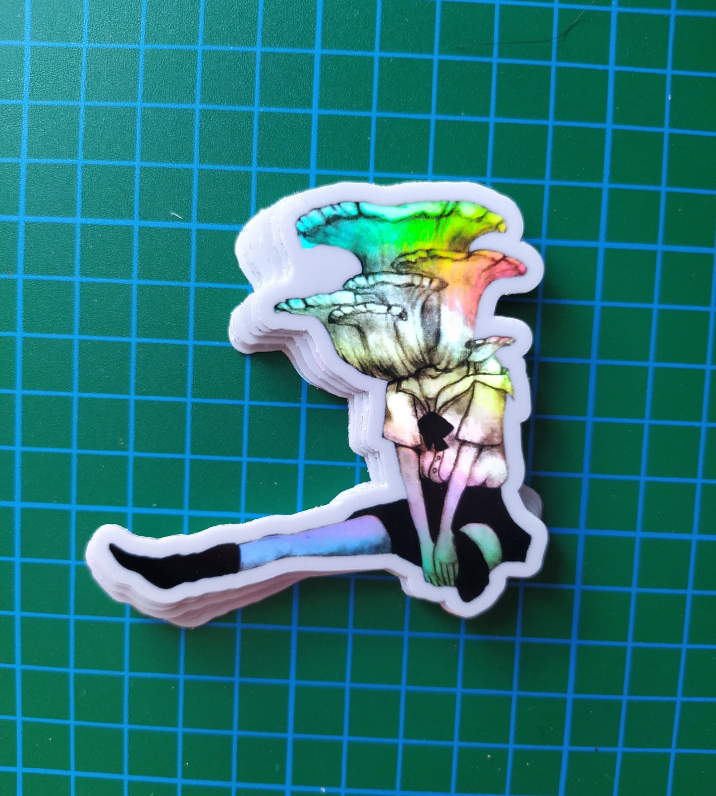 'Parasite' Holographic Sticker